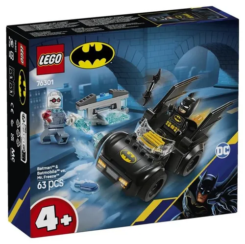 LEGO Super Heroes 76301 Бэтмен и Бэтмобиль против Мистера Фриза