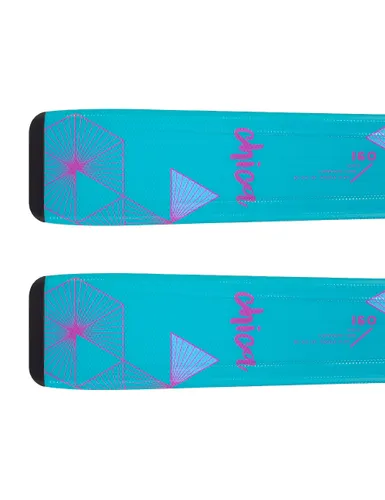 Narty dziecięce VOLKL CHICA + wiązanie MARKER 7.0 VMOTION JR z GRIP WALK - Długość (cm) - 160