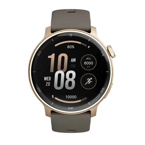 Smartwatch STELIO Activ Funkcje AI 46mm GPS Złoty
