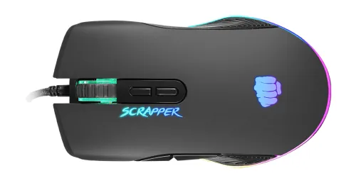 Myszka gamingowa Fury Scrapper Czarny
