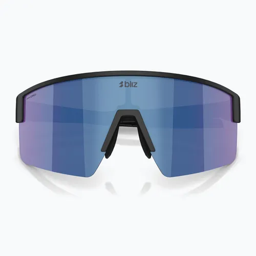 Okulary przeciwsłoneczne Bliz P004 Small matte black/grey blue mirror