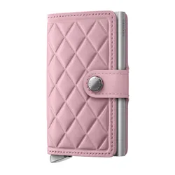 Portfel RFID Secrid Premium Miniwallet Emboss Diamond - rose