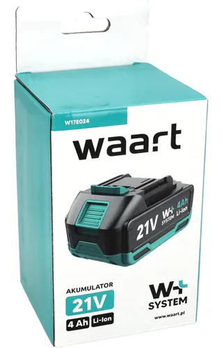 Akumulator litowo-jonowy 21V 4Ah wydajna bateria Li-Ion WAART