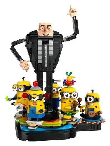 LEGO Minions 75582 ГРУ и миньоны из кирпича