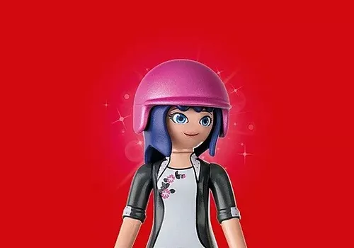 Playmobil Zestaw figurek Miraculum 71864 Przejażdżka skuterem po Paryżu