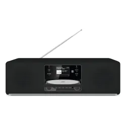 Radioodbiornik TechniSat DigitRadio 380 CD IR Radio FM DAB+ Internetowe Bluetooth Czarny