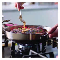 FISSLER Original Profi Collection 24 cm - patelnia ze stali nierdzewnej do serwowania