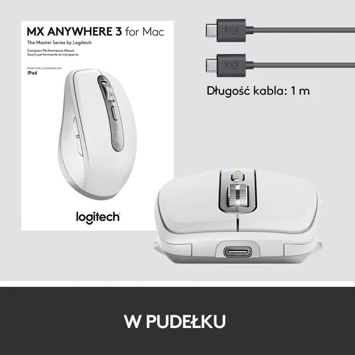 Myszka Logitech MX Anywhere 3 dla Mac - szary