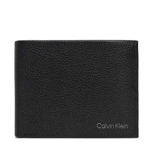 Большой мужской кошелек Calvin Klein Warmth Trifold 10cc с монетой L K50k507969 CK Black BAX