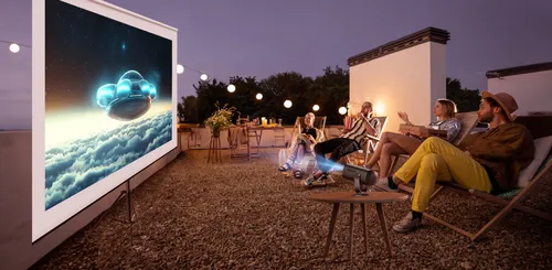 Projektor DANGBEI Freedo Full HD (1920 x 1080), 450 ANSI lumen, Wi-Fi, Bluetooth