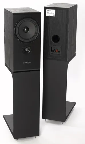 Pylon Audio Opal Monitor Columns Black 2pc.