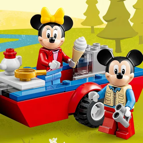 LEGO 10777 Disney Mickey and Friends - Myszka Miki i Myszka Minnie na biwaku