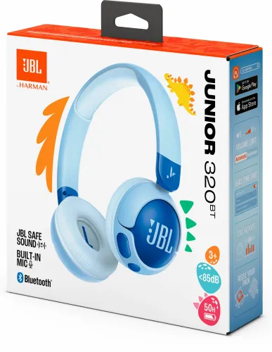 Słuchawki nauszne JBL JR 320 BT Niebieski