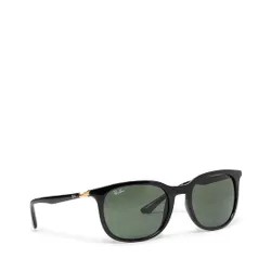 Okulary przeciwsłoneczne Ray-Ban 0RB4386 601/31 Black/Green - Rozmiar (EU) 54