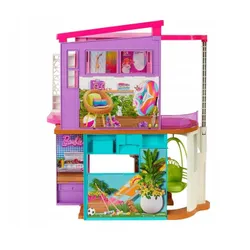 BARBIE DUŻY WAKACYJNY DOMEK dom willa z windą, akcesoriami HCD50