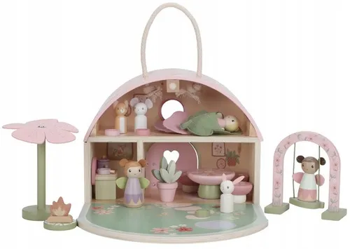 Drewniany domek Little Dutch Fairy Garden LD7360