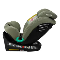 Fotelik samochodowy LIONELO Bastiaan One-i-Size 40-150 cm (0-36 kg) Zielony