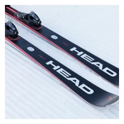 Narty zjazdowe HEAD Supershape e-Rally SW BB-PR + PRD 12 GW black/red