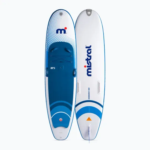 SUP доска Mistral Sunburst Air 10'5 синий/белый