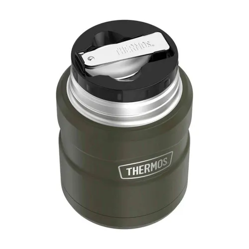 Termos na jedzenie Thermos Stainless King Food Flask 0,47 l - army green