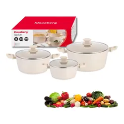 Zestaw garnków KLAUSBERG KB-7961 (6 elementów)
