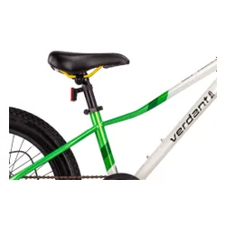 Rower dziecięcy SUN BABY Verdant Calix 20 dla chłopca Biało-zielono-żółty