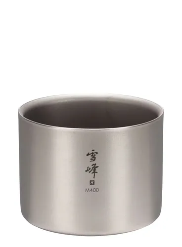 Kubek termiczny Snow Peak Titanium Double Wall M400 Stacking Mug