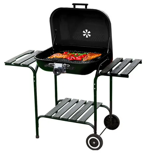 Grill węglowy VELACO VL02-BLACK Czarny