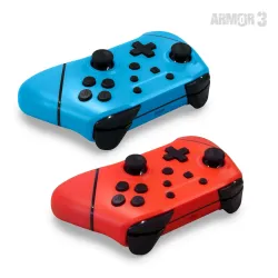 Pad Armor3 NuChamp Wireless Game Controller 2 Pack do Nintendo Switch Bezprzewodowy Niebieski / Czerwony 2szt.