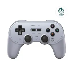 Pad 8BitDo Pro 2 Hall Effect do PC, Nintendo Switch, Android Bezprzewodowy Szary