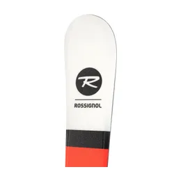 Narty zjazdowe dziecięce ROSSIGNOL TERRAIN + wiązania LOOK XPRESS 4 z GRIP WALK - Długość (cm) - 92