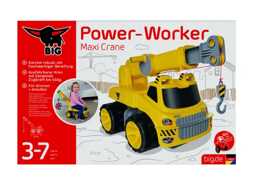Big Jeździk Dźwig Maxi Crane