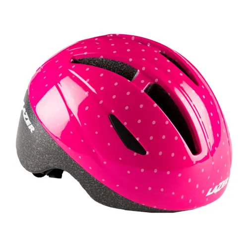 Kask rowerowy dziecięcy Lazer BOB+ pink dots