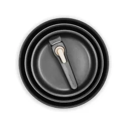 TESCOMA Vario 3 szt. - zestaw patelni nieprzywierających z odpinaną rączką