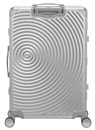 Walizka duża American Tourister Soundbox Alu - silver