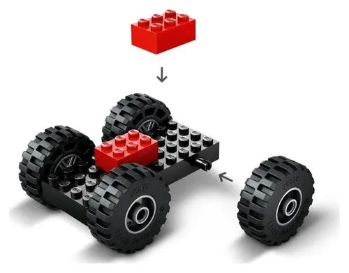 LEGO City Great Vehicles 60450 Желтый колесный погрузчик