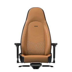 Fotel Noblechairs ICON Gamingowy do 150kg Skóra naturalna Brązowo-czarny