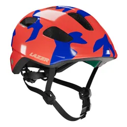 Kask rowerowy LAZER Nutz KinetiCore 2.0 Ptaki dla Dzieci z możliwością zamontowania lampki (rozmiar 50-56)