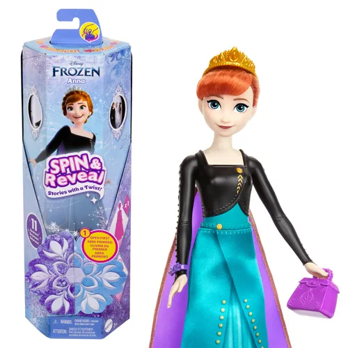 Lalka DISNEY FROZEN Kraina Lodu Anna Zakręć i odkryj HXD27