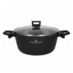 ZWIEGER Forte 4,5 l - garnek aluminiowy z pokrywką