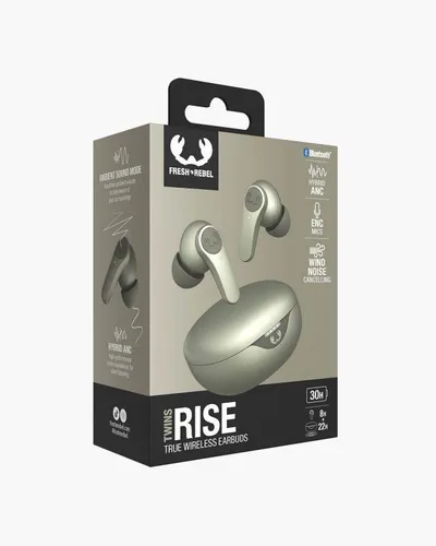 Беспроводные наушники Fresh ' N Rebel Twins Rise ANC Bluetooth 5.3 Dried Green