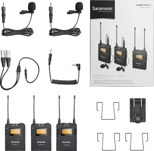 Saramonic Uwmic9 Kit 2 Mikrofonu (SR1131)