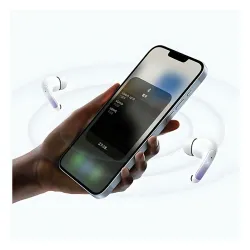 Słuchawki bezprzewodowe USAMS US-XD19 X-DON TWS Doknałowe Bluetooth 5.3 Fioletowy gradient