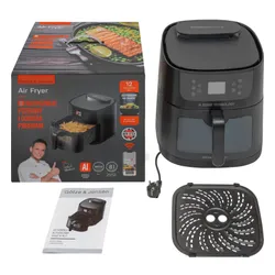 Air Fryer Frytkownica beztłuszczowa AI GÖTZE & JENSEN AF850T by Setti+ WiFi rozpoznawanie potraw i gotowanie na parze