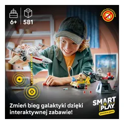 LEGO 75423 Star Wars SMART Play X-Wing Czerwona Piątka Luke
