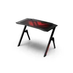 Biurko Ultradesk ACTION V2 110cm Czarny