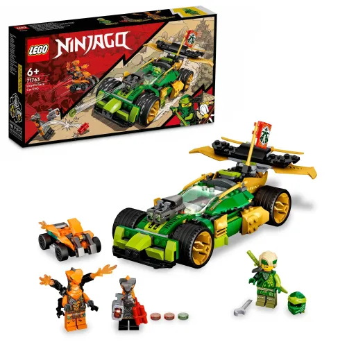 LEGO 71763 NINJAGO Samochód wyścigowy Lloyda EVO