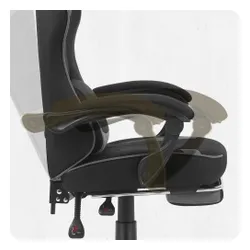 Fotel CABRO C504 Czarno-szary