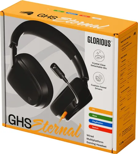 Słuchawki GLORIOUS GHS Eternal GLO-A-1PC-BLK Nauszne