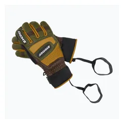 Rękawice narciarskie męskie ZIENER Guard GTX + Gore Grip PR alpine dark/brown
